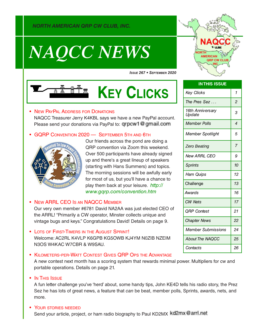 NAQCC Newsletter
