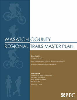 Wasatch County Regional Trails Master Plan