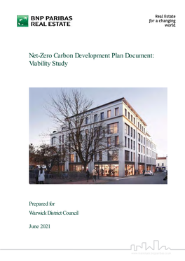 Net-Zero Carbon Development Plan Document: Viability Study
