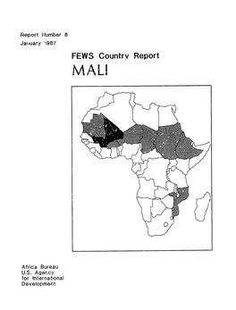 FEWS Country Report MALI