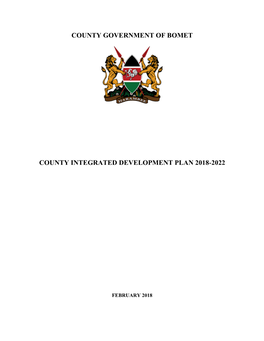 County Government of Bomet County Integrated