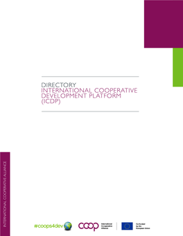 Directory International Cooperative Development