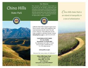 Chino Hills State Park Brochure