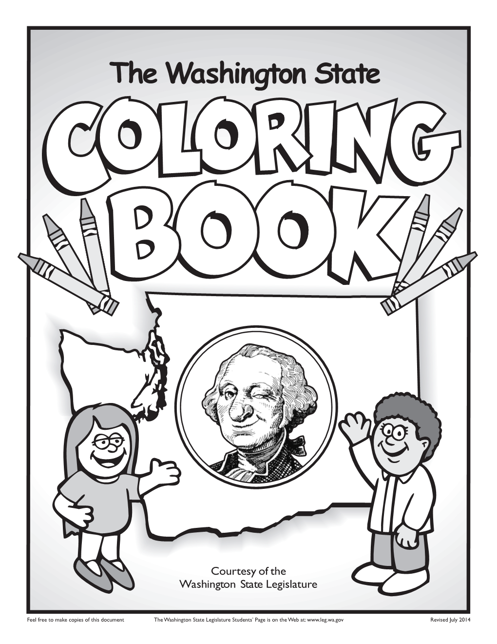 Washington State Coloring Book