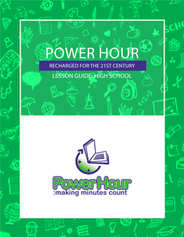 Power Hour Lessons MS-HS