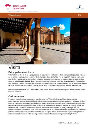 Descargar Guía De Viaje Villarrobledo