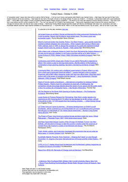 Today's News - October 5, 2006 a "Somewhat Cryptic" Reason Why There Will Be No Jail by Holl for Denver