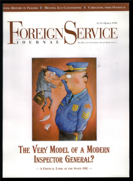 The Foreign Service Journal, March 1998