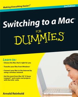 Switching to a Mac Guide You All the Way! Open the Book and Find