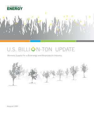 US Billion-Ton Update: Biomass Supply for a Bioenergy