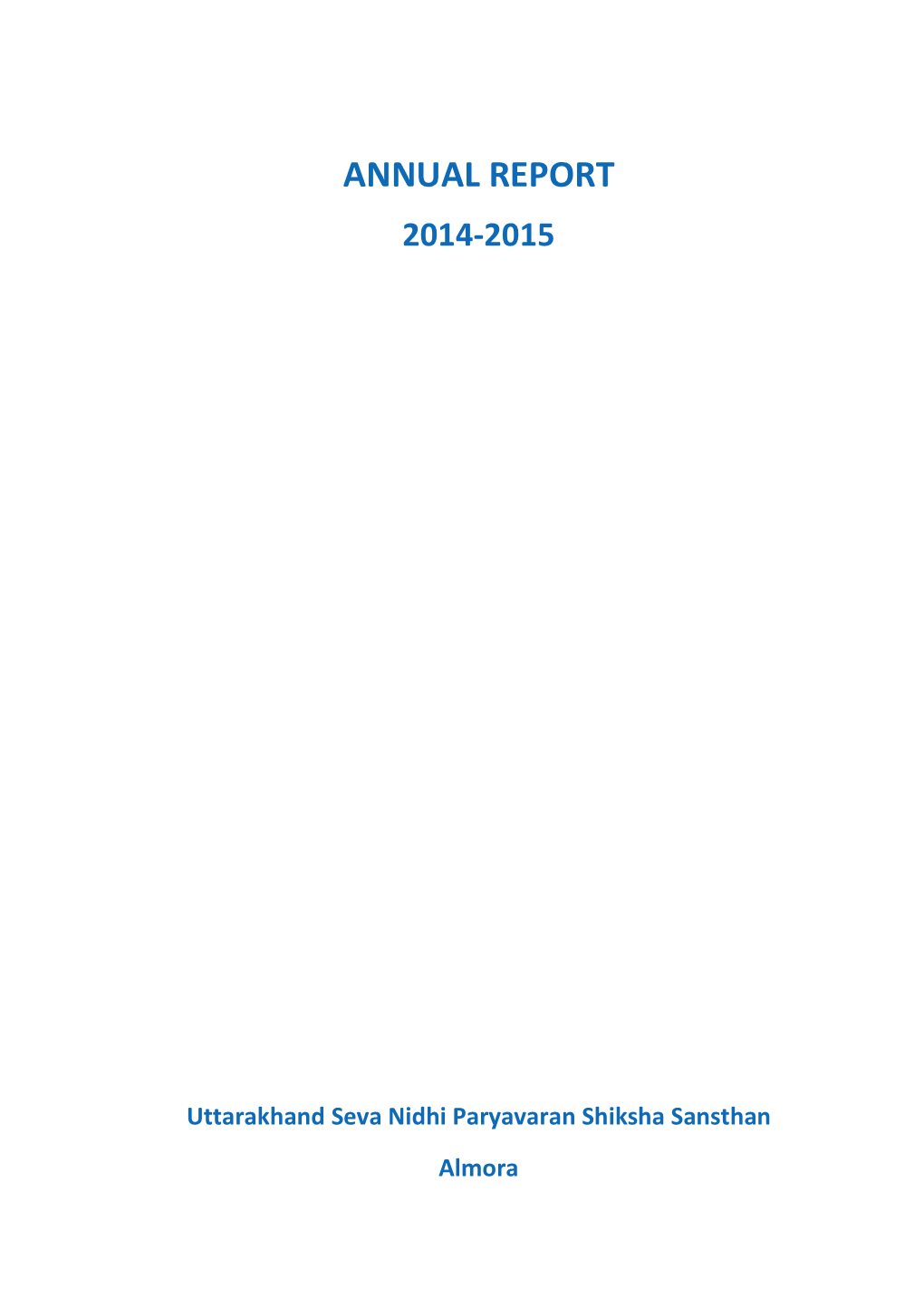 Annual Report