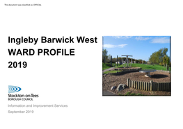 Ingleby Barwick West WARD PROFILE 2019