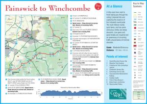 Painswick to Winchcombe Cycle Route