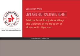 Civil and Political Rights Report