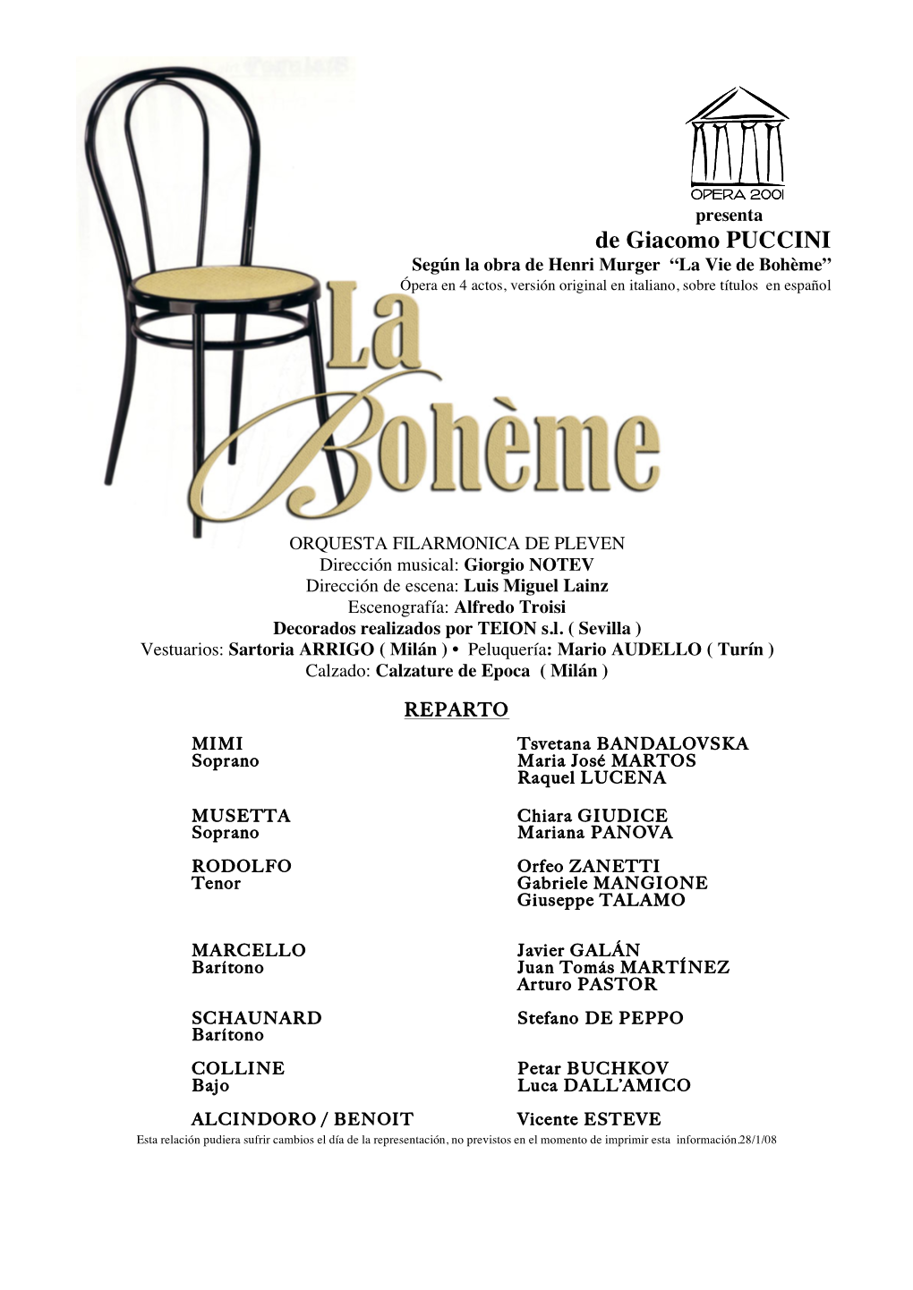 Dossier Boheme