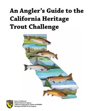 An Angler's Guide to the California Heritage Trout Challenge