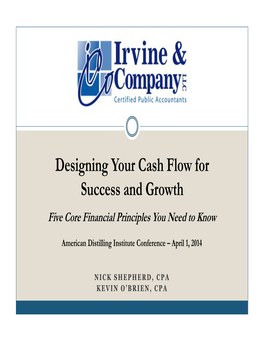 Designing Your Cash Flow for Success and Growth Five Core Financial Principles You Need to Know