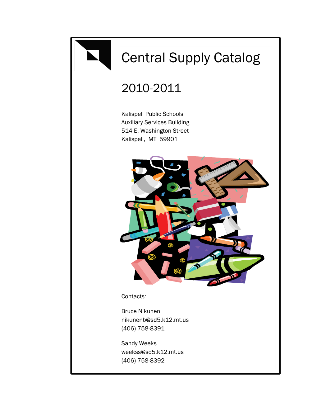 Central Supply Catalog