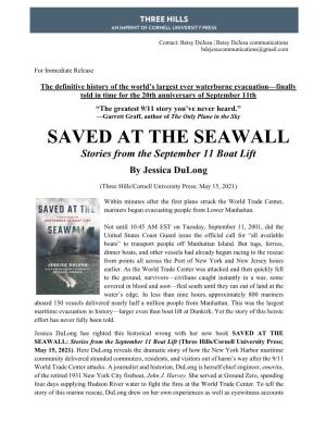 Saved at the Seawall Press Release