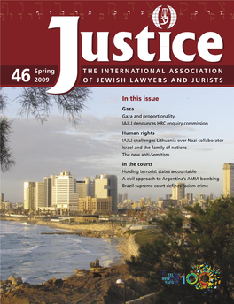 46 2009 of Jewish Lawyers and Jurists