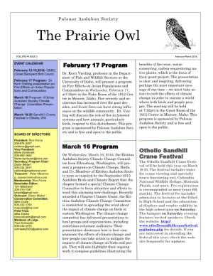 The Prairie Owl