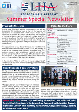 Summer Special Newsletter
