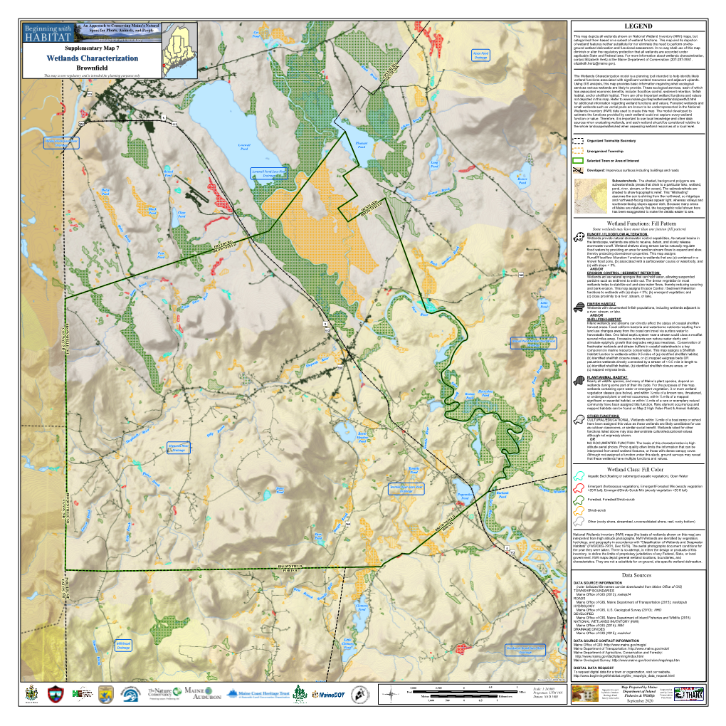 Wetlands Characterization