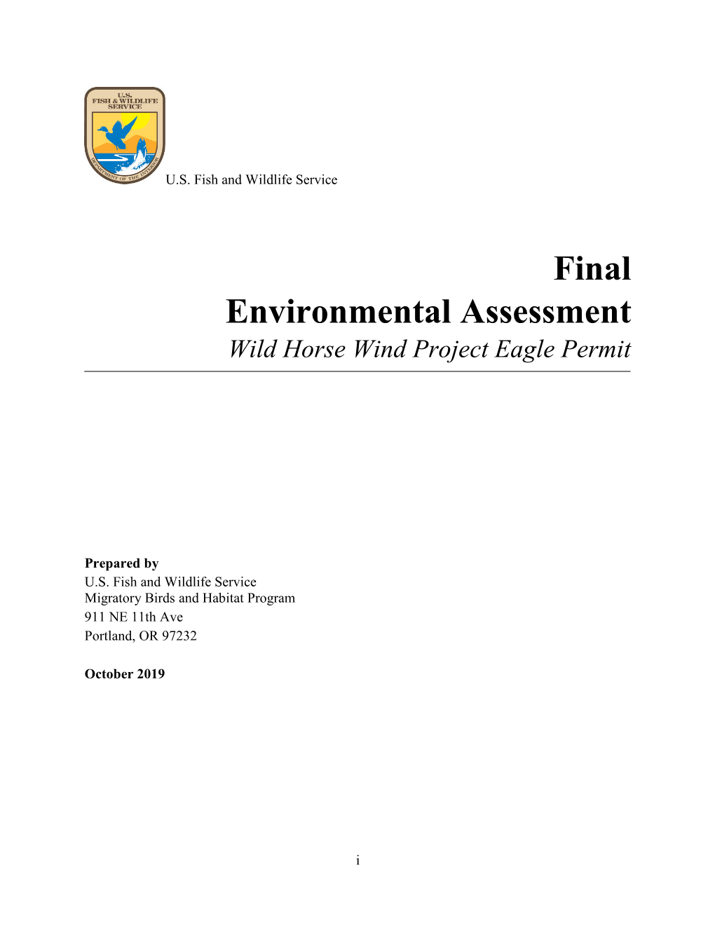 Final Environmental Assessment