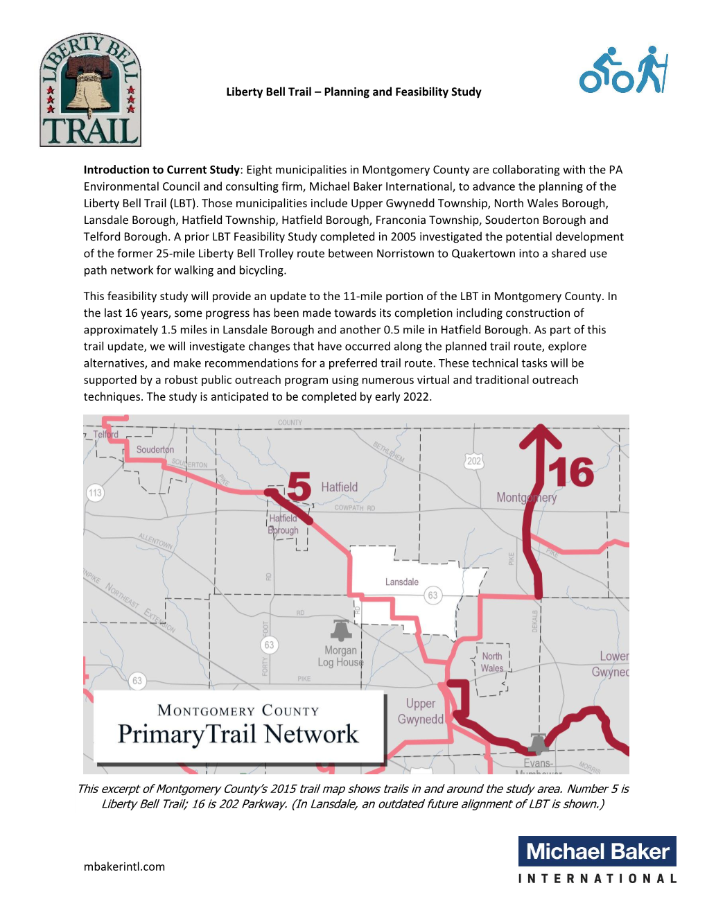 Liberty Bell Trail – Planning and Feasibility Study