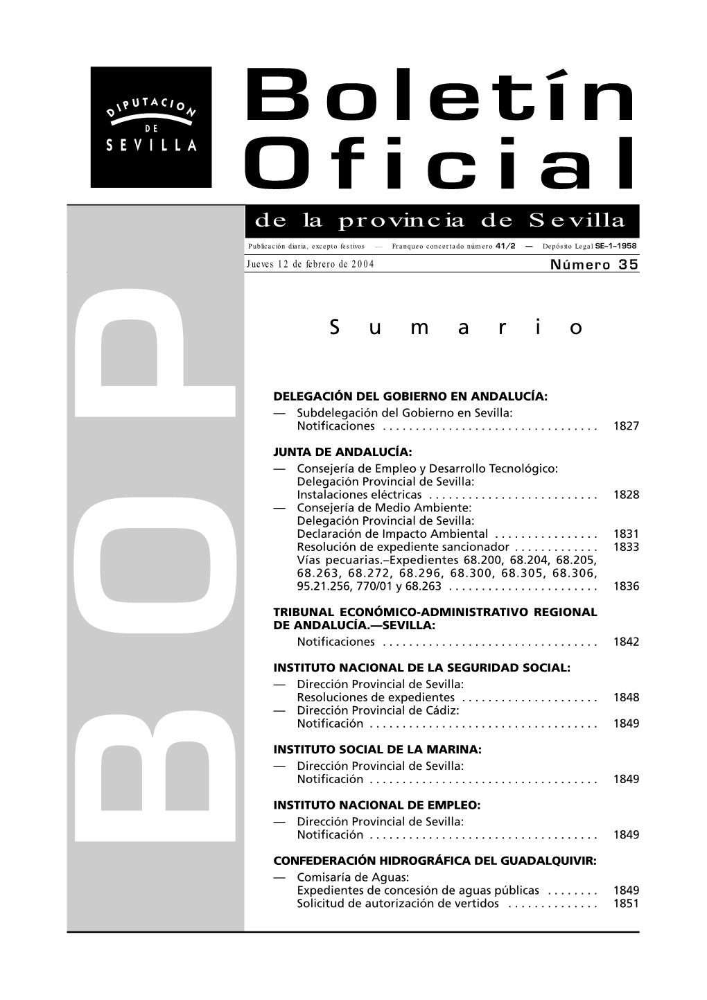 Boletín Oficial