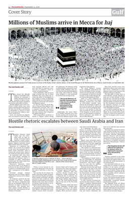 Millions of Muslims Arrive in Mecca for Haj