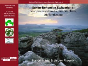 Saxon-Bohemian Switzerland Transparcnet Meeting Saxon-Bohemian Switzerland
