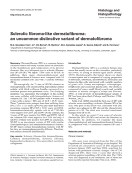 Sclerotic Fibroma-Like Dermatofibroma: an Uncommon Distinctive Variant of Dermatofibroma
