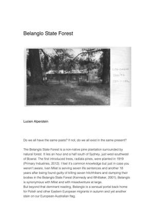 Belanglo State Forest
