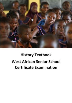 History Textbook West African Senior School Certificate Examination
