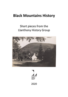 Black Mountains History