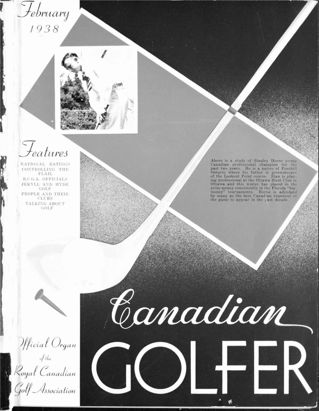 Canadian Golfer, February, 1938