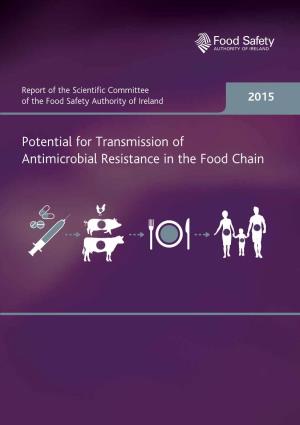 Potential for Transmission of Antimicrobial Resistance In