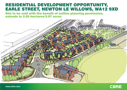 Residential Development Opportunity, Earle Street