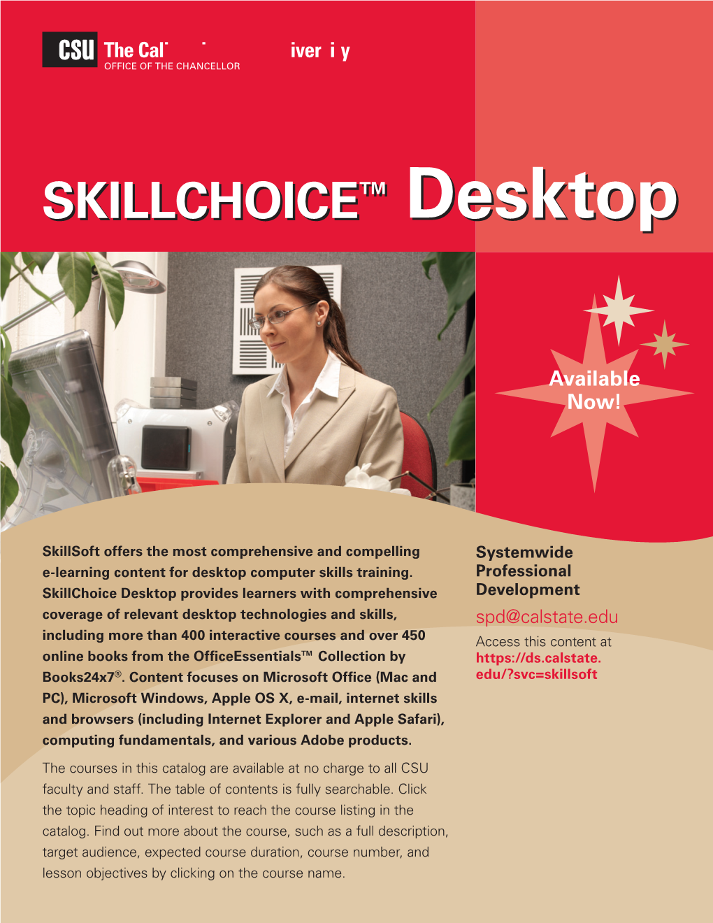 Skillchoice Desktop Catalog