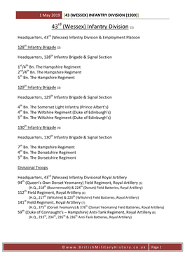 43 (Wessex) Infantry Division (1939)]