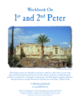Bible Class Book on First and Second Peter