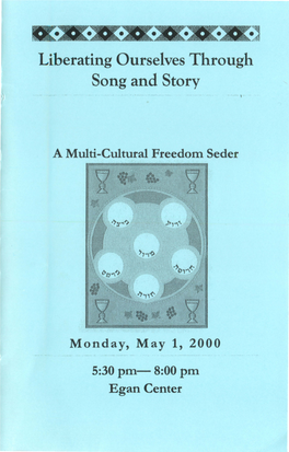 A Multi-Cultural Freedom Seder