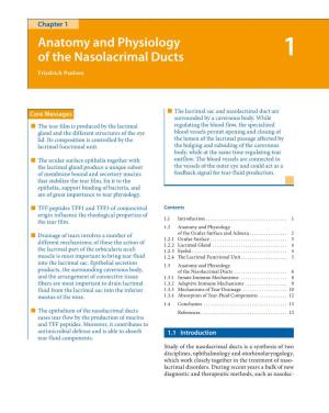 Anatomy and Physiology of the Nasolacrimal Ducts 1
