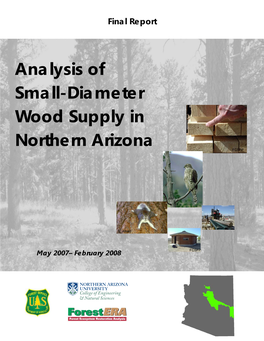 Analysis of Small-Diameter Wood Supply in Northern Arizona