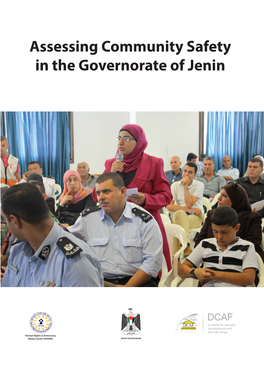 Assessing Community Safety in the Governorate of Jenin