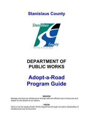 Adopt-A-Road Program Guide