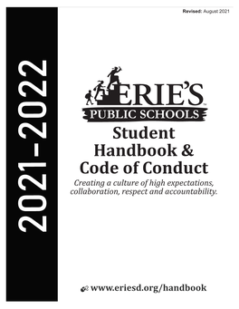 Student Handbook & Code of Conduct