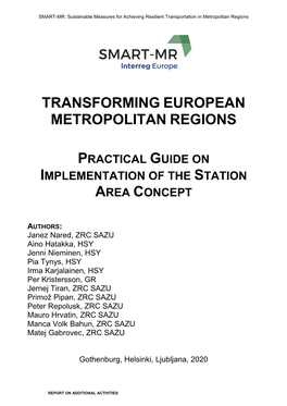 Transforming European Metropolitan Regions
