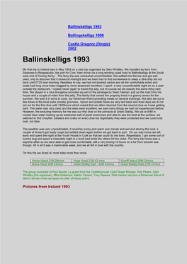 Ballinskelligs 1993